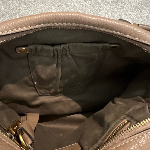 Chloe small Marcie bag in grained leather. Pre-loved, in excellent condition. - Picture 8 of 15